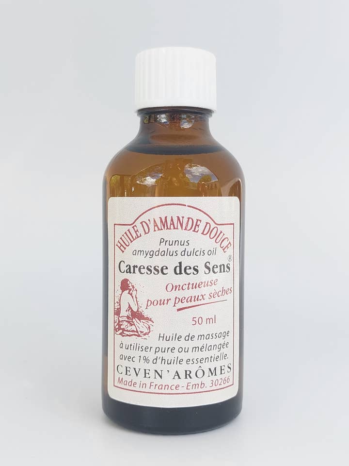 Sød mandel vegetabilsk olie 50ml for engroshandel hos Céven'Arômes