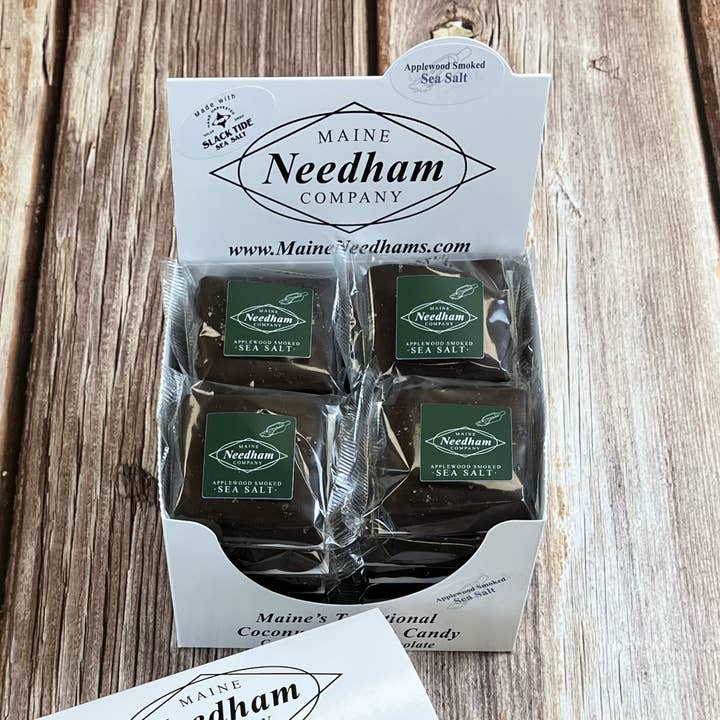 Sea Salt Needhams - 6-count gift box for wholesale by Maine Needham Company