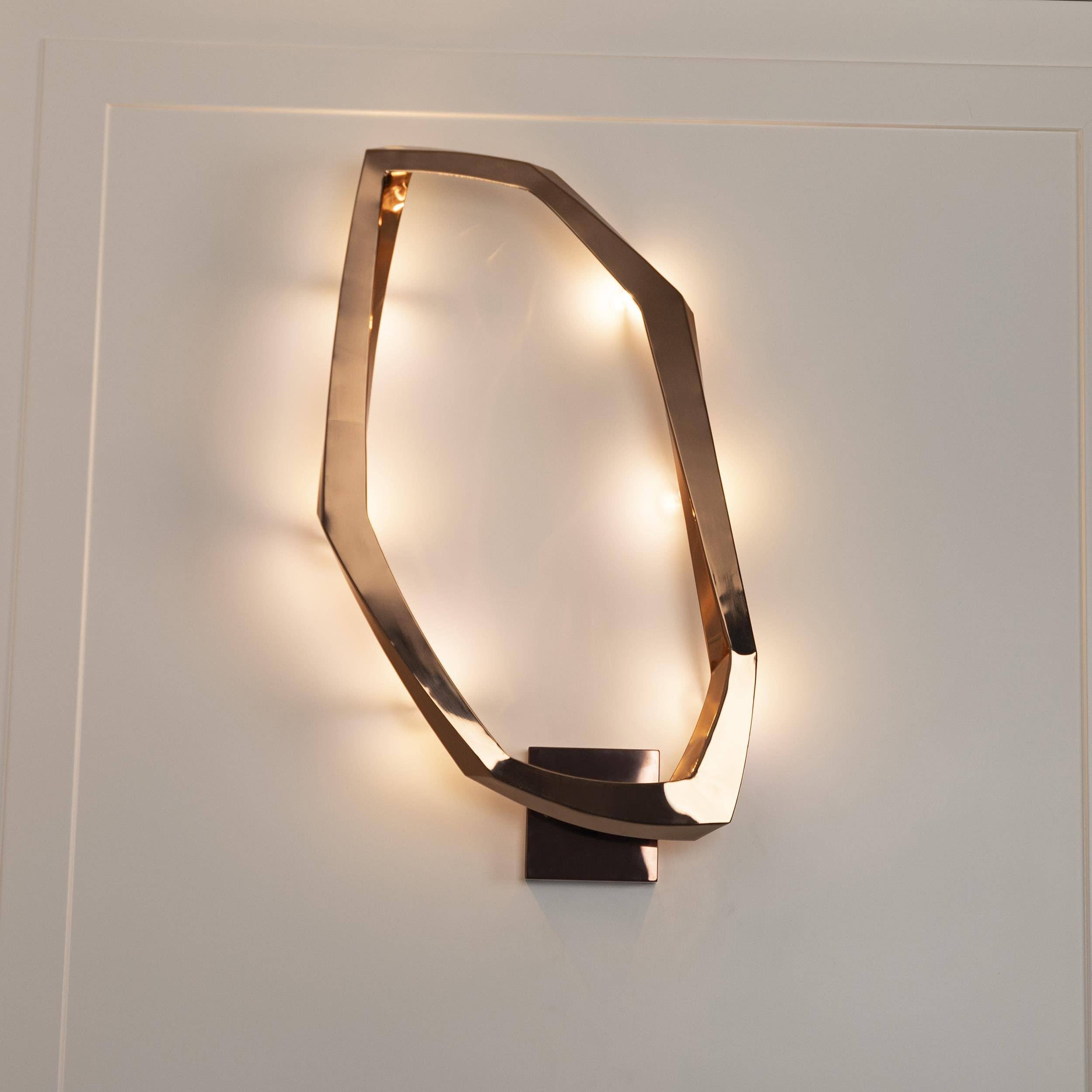 HEKA LIGHTING & TRADING LTD - Wholesale Sconce - Hatila Gold Led Wall Sconce0