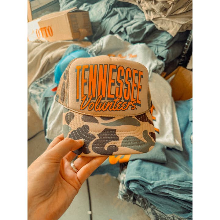 The Clandestine Underground - Wholesale Trucker Hat - Unisex - Tennessee Volunteers, Game Day Trucker Hat