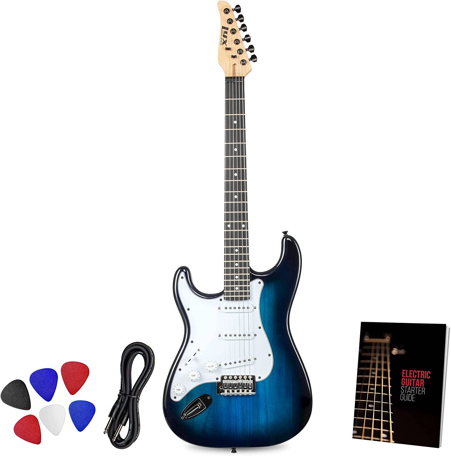 LyxPro - Wholesale Musical Instrument - Beginner 39” Electric Guitar & Electric Guitar Accessories2