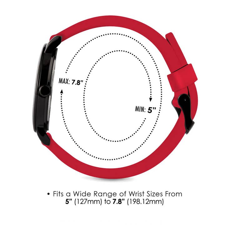 Speidel - Wholesale Wrist Watch - Unisex - Black Dial Original Scrub Watch™6