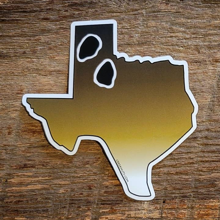 Texas Redfish Skin Sticker for wholesale by creeknuts.com