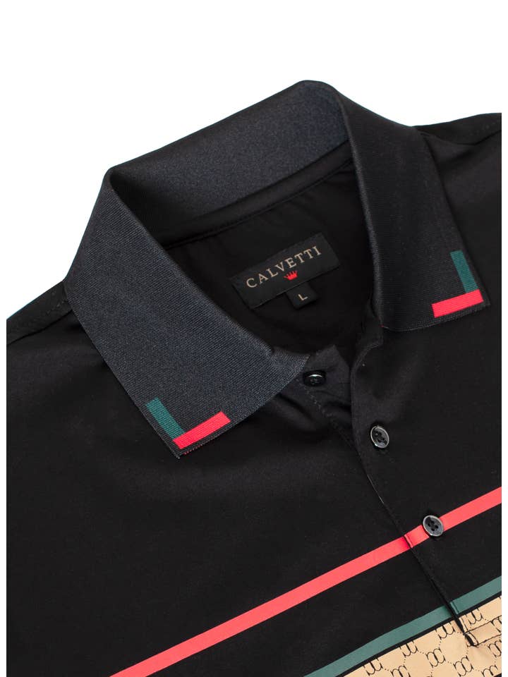 Rodeo Clothing - Wholesale Polo - Men's - MEN'S COTTON/POLY FANCY POLO SHIRTS19