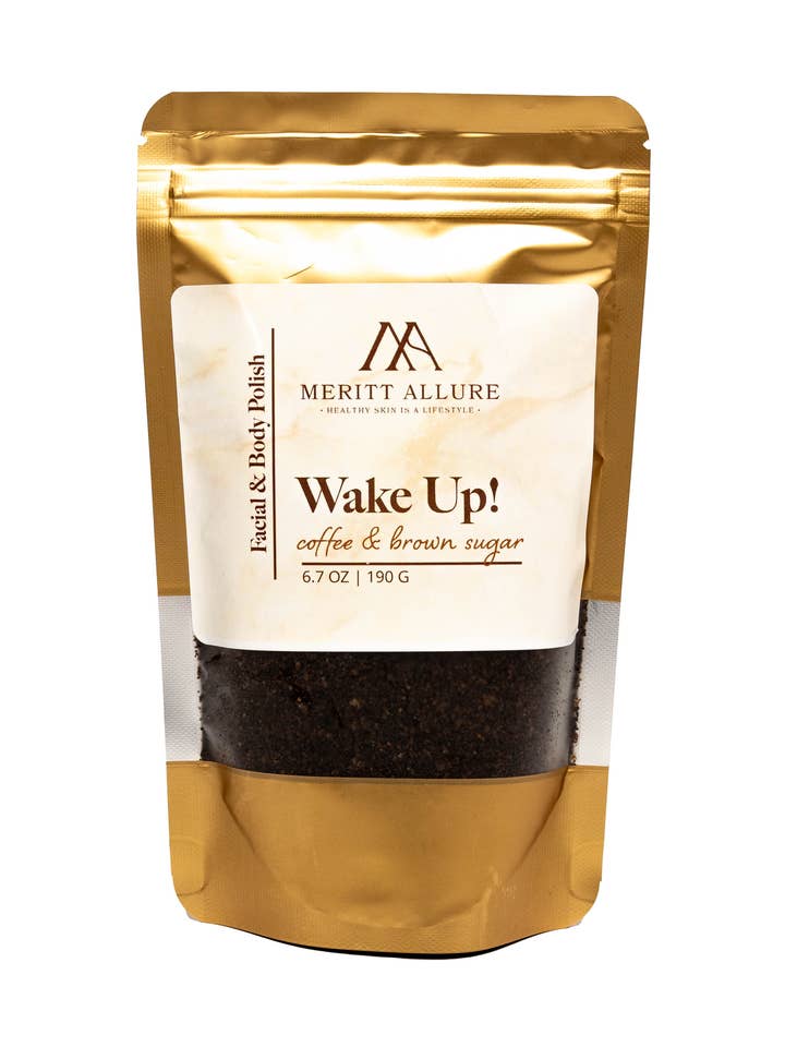 8oz vakna upp! Ansikts- & Kropps polska för wholesale av Meritt Allure