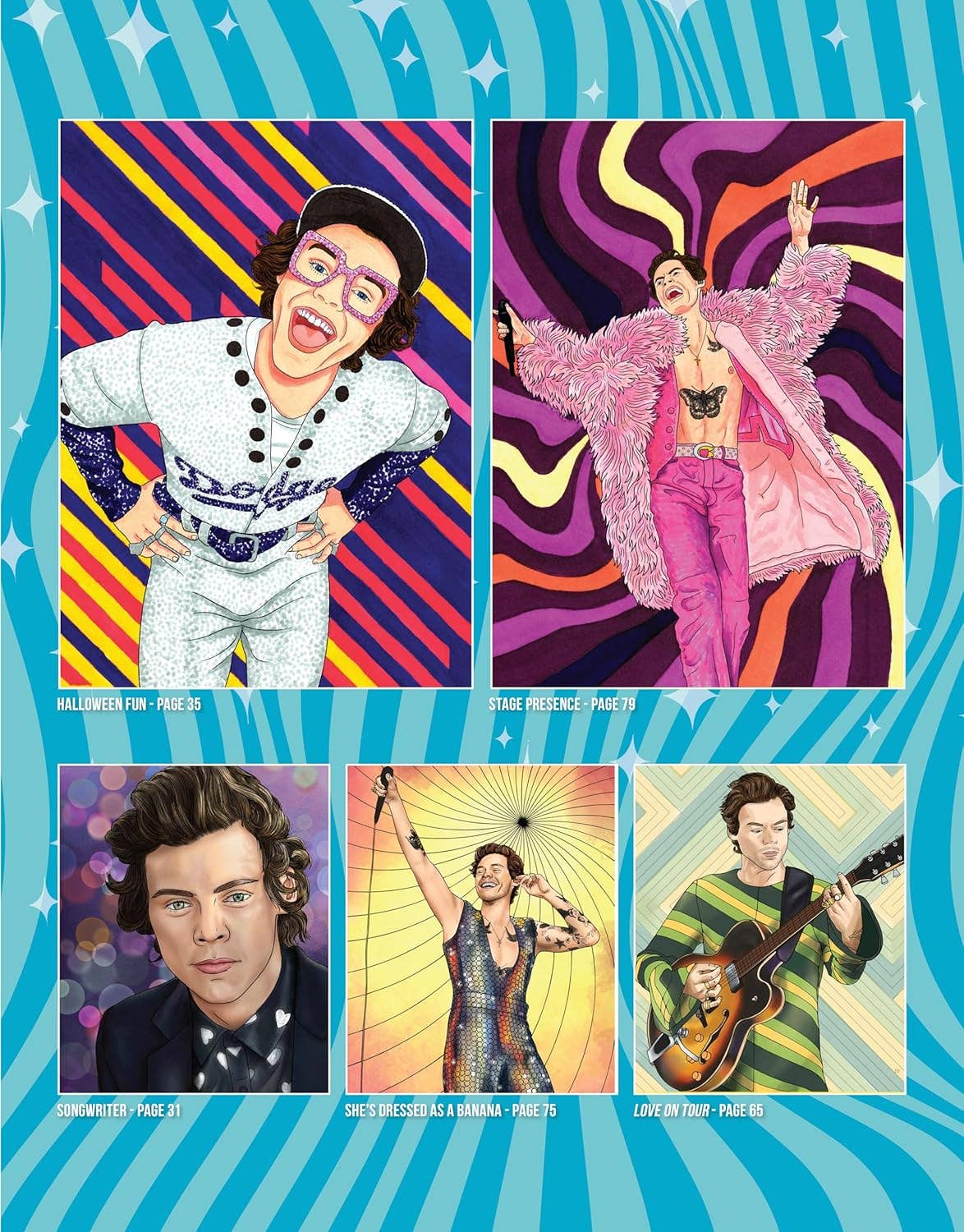 Fox Chapel Publishing - Wholesale Coloring & Activity Book - Kids & Baby - Super Fabulous Harry Styles Coloring & Activity Book 1