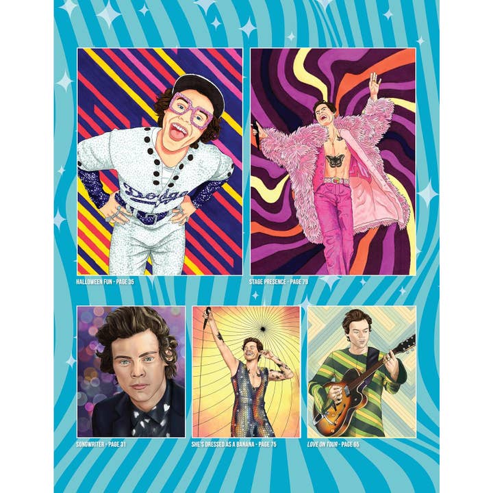 Fox Chapel Publishing - Wholesale Coloring & Activity Book - Kids & Baby - Super Fabulous Harry Styles Coloring & Activity Book 1