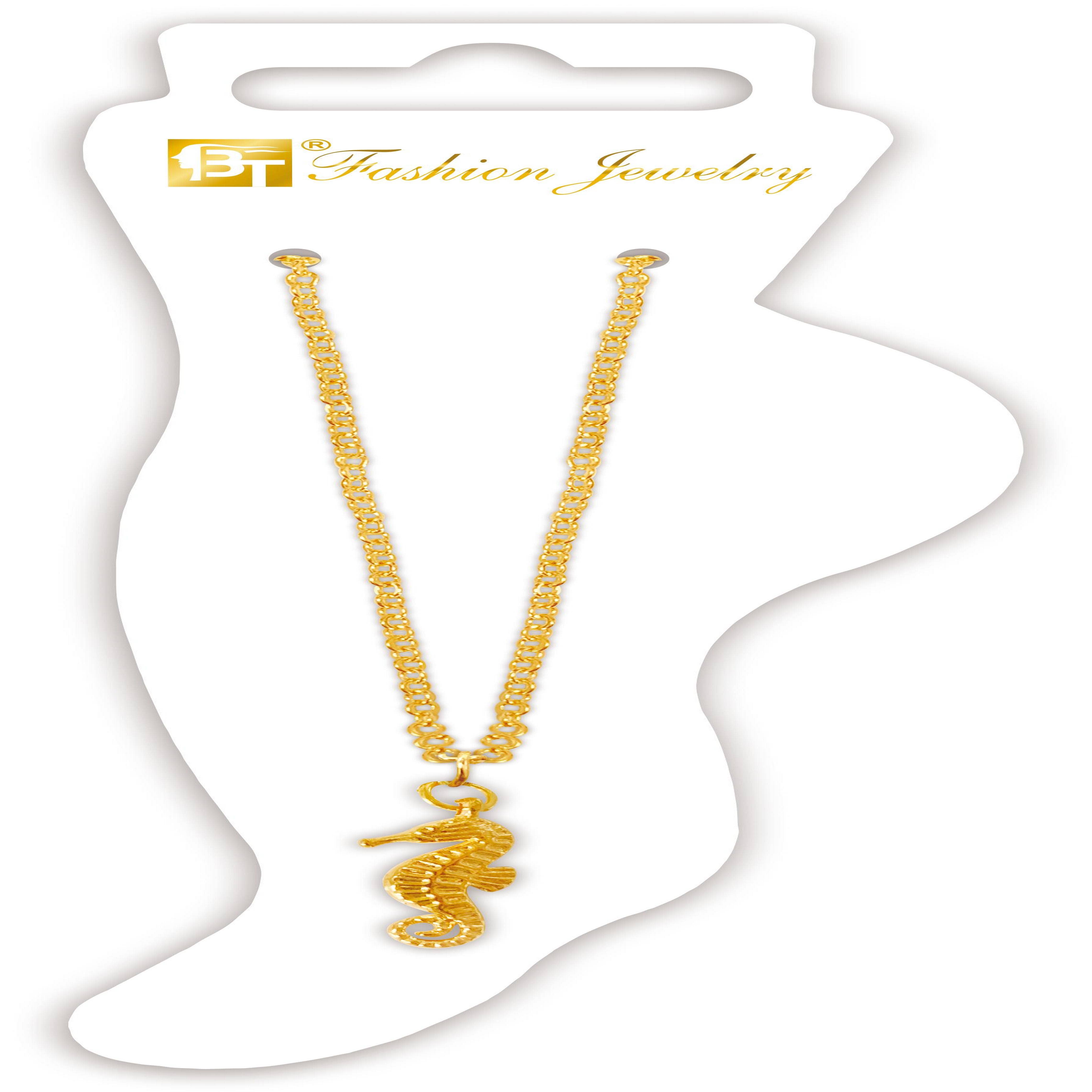 KT Supply - Wholesale Retailer Display - Jewelry - Under The Sea Anklet Sea Horse0