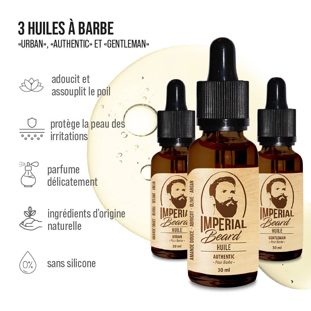 Imperial Beard - Vente Produit structurant pour la barbe - Trousse - huile et cire pour barbe2