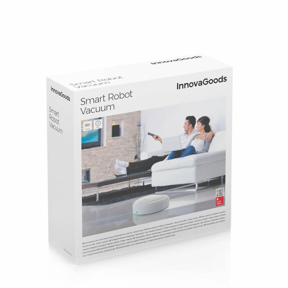 InnovaGoods - Wholesale Vacuum Cleaner - InnovaGoods Smart Robot Vacuum Cleaner7