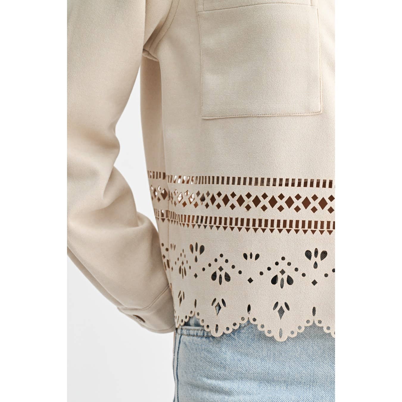 Camellia - Wholesale Jacket - Women's - LASERCUT DETAILING JACKET7