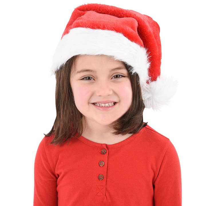 The Toy Network - Wholesale Santa Hat - PLUSH SANTA HAT