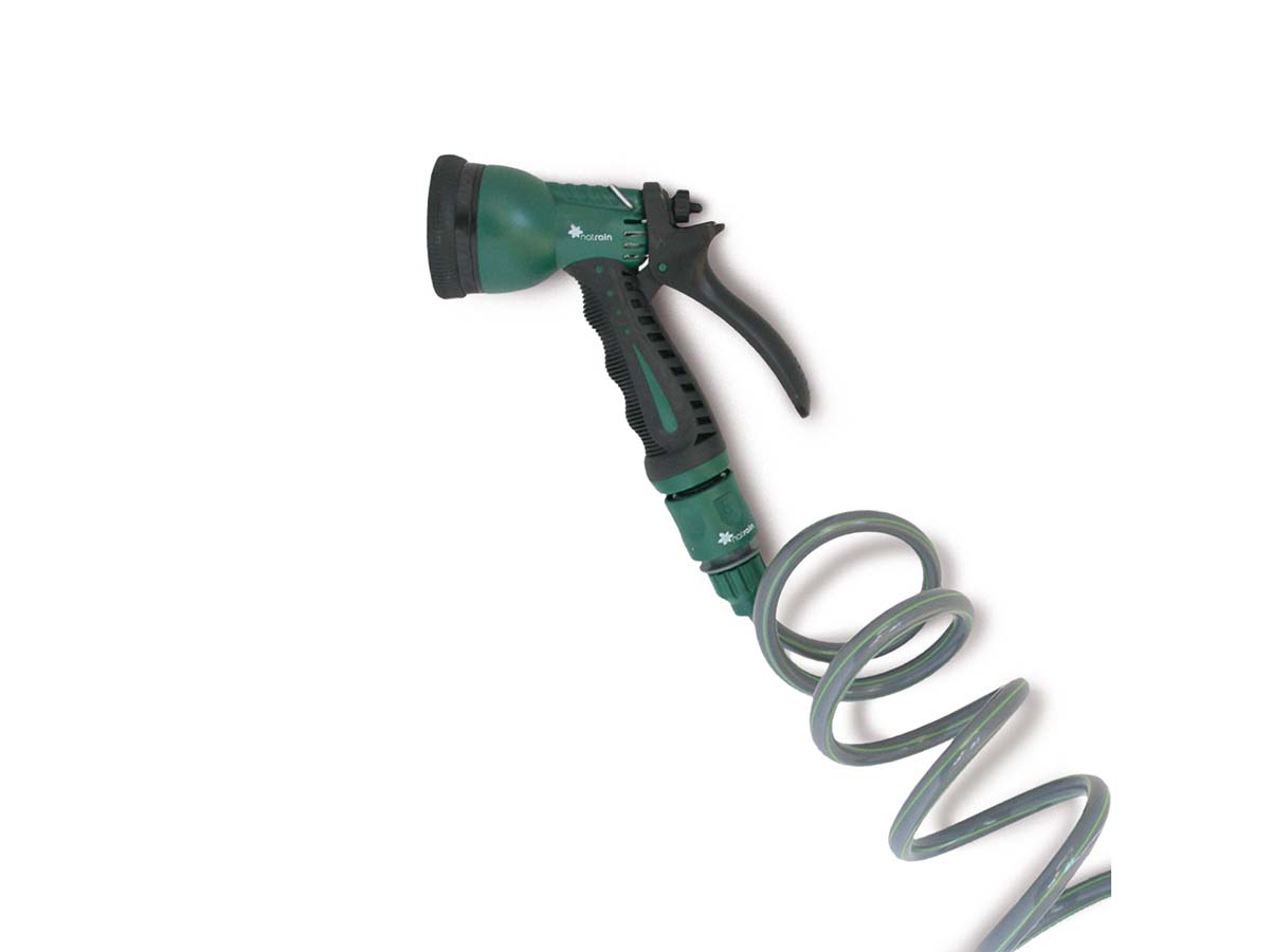 JARDIN Y NATURA OUTDOOR & GARDEN PRODUCTS SL - Wholesale Garden Tool - EVA HQ bicolor 15-meter spiral hose - Natrix 15.21