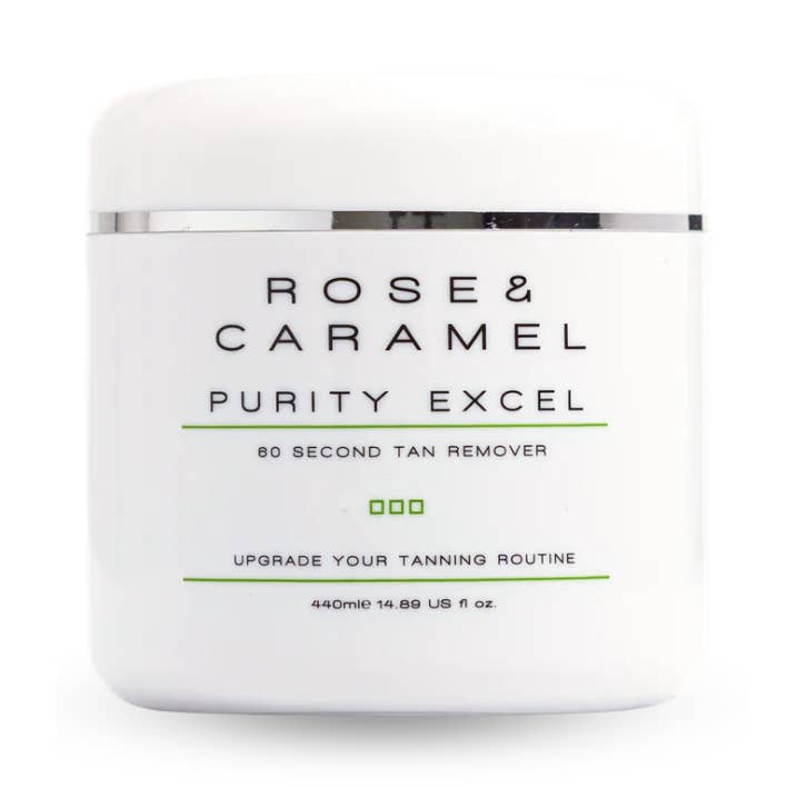 Purity Excel 60 Second Self Tan Removing Scrub 440ml for wholesale by Rose & Caramel