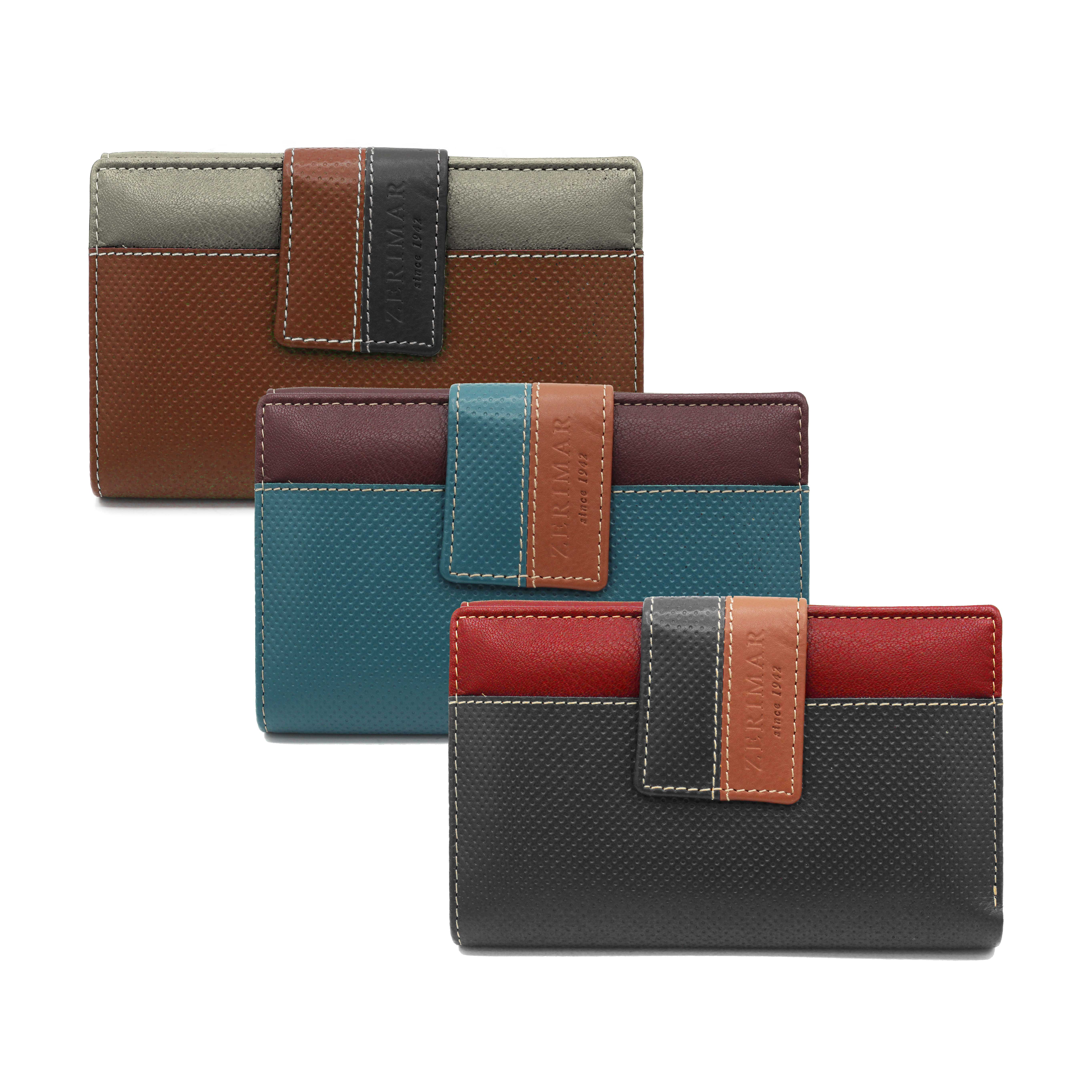 Zerimar 1942 – Carteira - Mulher por atacado – Zerimar Carteira de Pele Mulher | Carteira de Mão 15x9 cm3