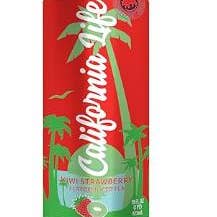 Mr. YuYu's Chililicious Candy - Wholesale Iced Tea - California Life Iced Tea Kiwi Strawberry 12 Count