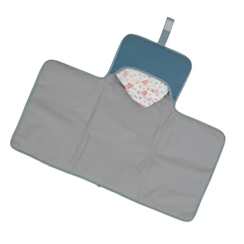 All4Ella – bolsa para fraldas - Bebé por atacado – Carteira de Mudança Reciclada - Azul1