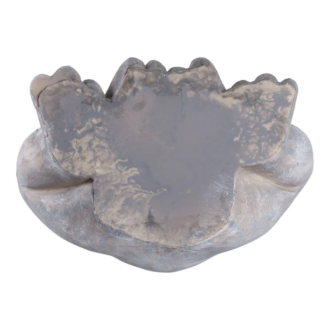 Sagebrook Home - Wholesale Outdoor Ornament/Decor - Ceramic Sitting Frog Statue Solar Flowers - Gray, 13 in.9