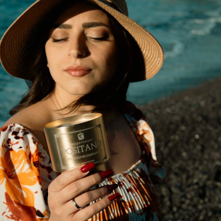 BouquetItaliano – Großhandel Kerze im Glas / gefüllte Kerze – Positano Luxus Duftkerze – Italienisch inspiriert12