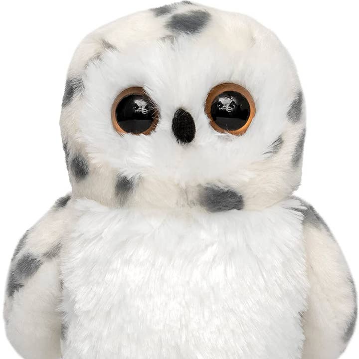 Jolitee Kids - Wholesale Stuffed/Plush Toy - Kids & Baby - Hedda Owl White/Grey Realistic Snowy Owl Stuffed Animal Toy