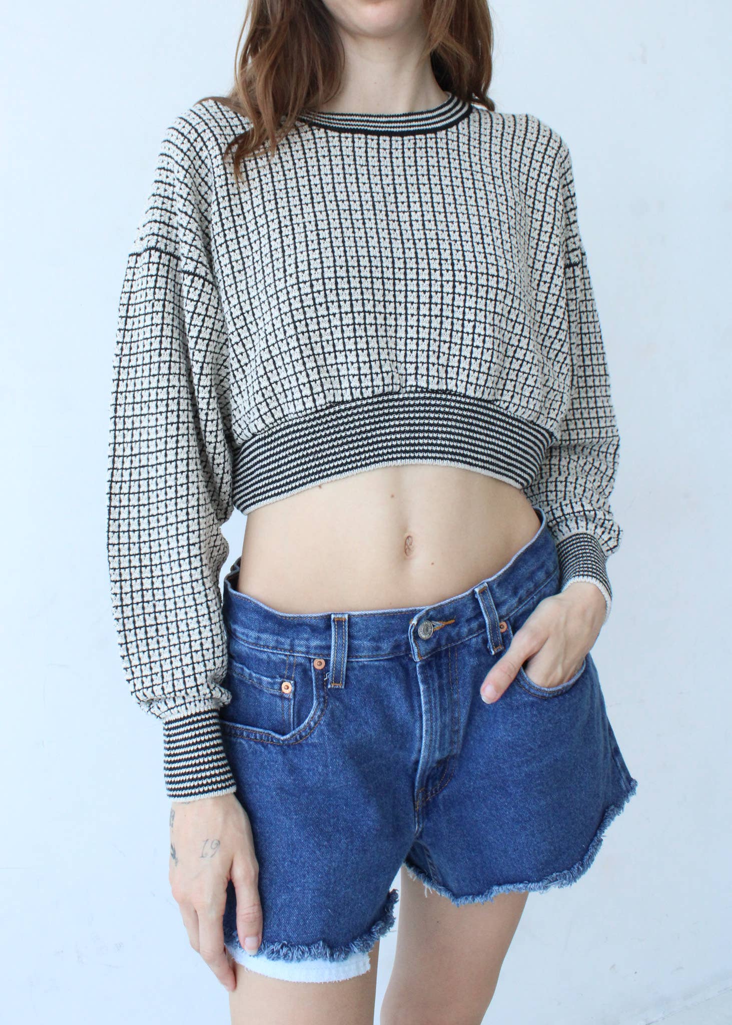 American Recycled Clothing - Wholesale Knit Sweater - Women's - Crop Knit Sweater Bundle3