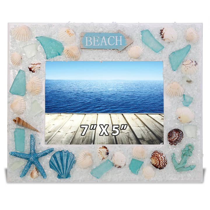 Decoración Náutica - Marco de Fotos Oceánico 7X5 para venta al por mayor de Cota Global