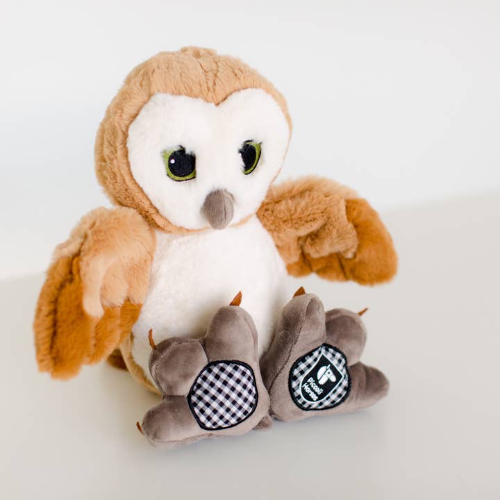 Piccoli Horses - Wholesale Stuffed/Plush Toy - Kids & Baby - BARN OWL - TAN/BROWN - DAY