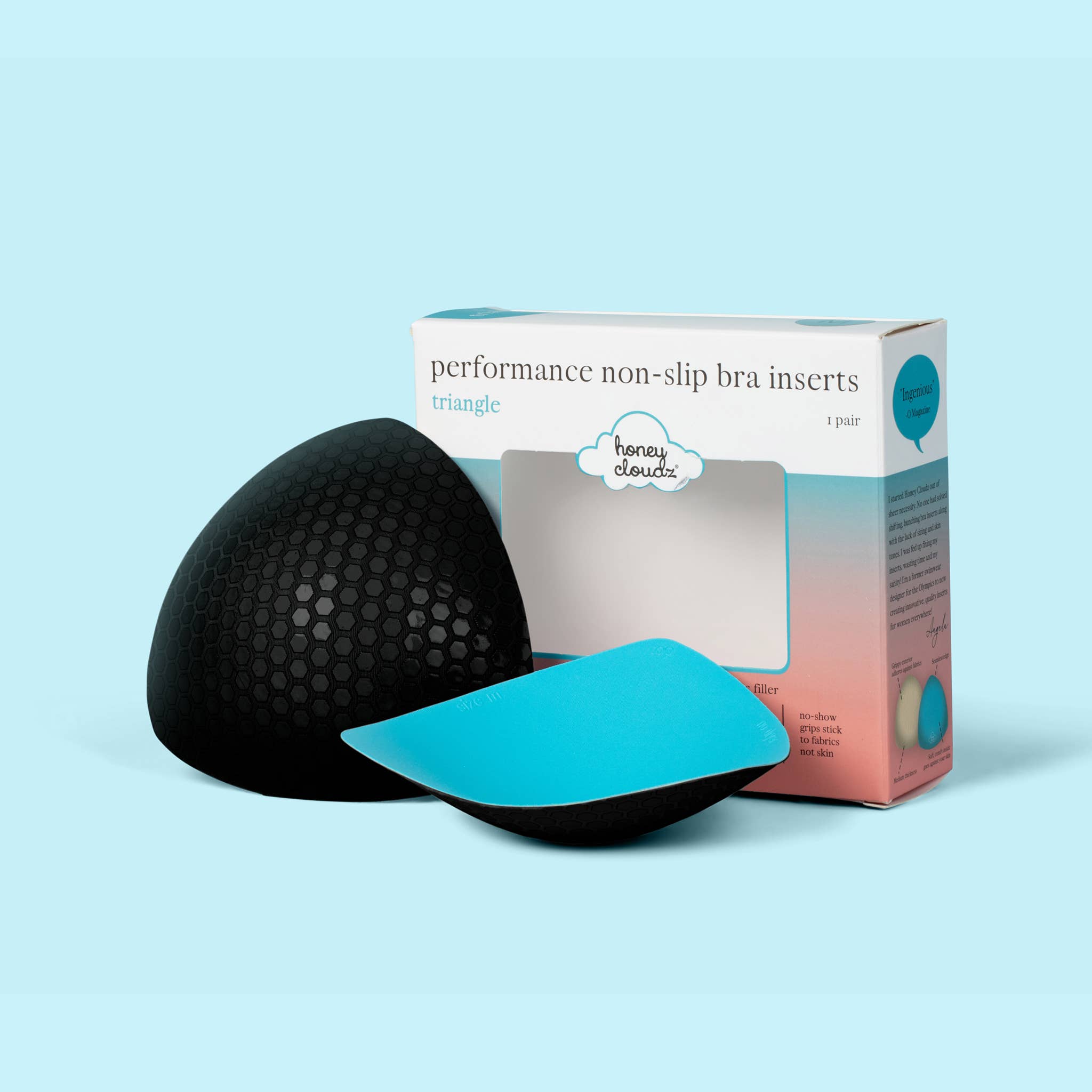 Honey Cloudz – wholesale Bra inserts – Women’s – Triangle Classic Bra Inserts 2