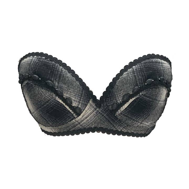 Courtney Bralette - Vintage-Karo für den Großhandel von Deborah Lindquist