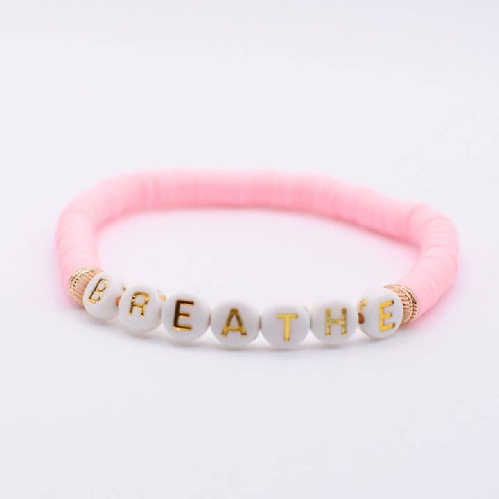 Two and Crew - Wholesale Beaded Bracelet - Inspirational Word Bead Bracelet – Believe, Peace, Mama