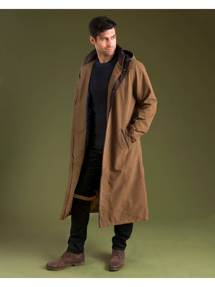 Emmet Waterproof Long Coat - Camel for wholesale on Faire