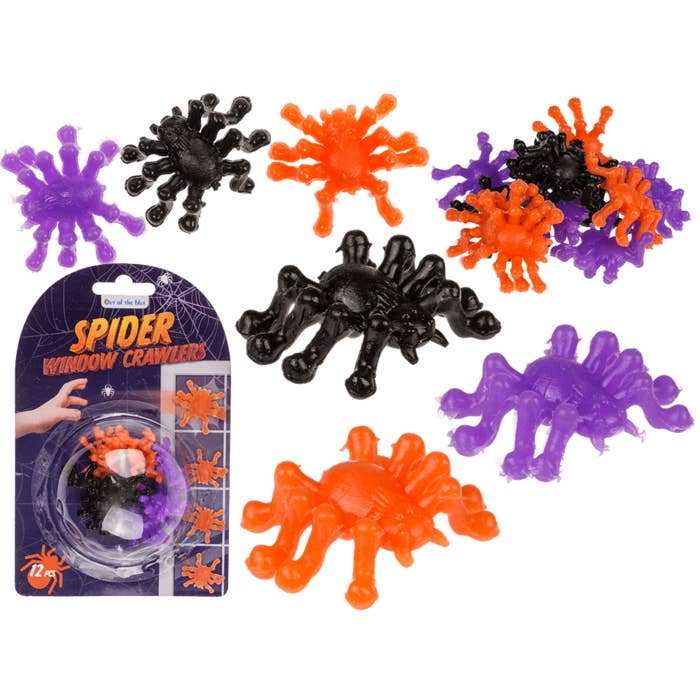 Out of the blue KG - Wholesale Toy Set - Kids - Window crawlers, Spider, 3 cm,