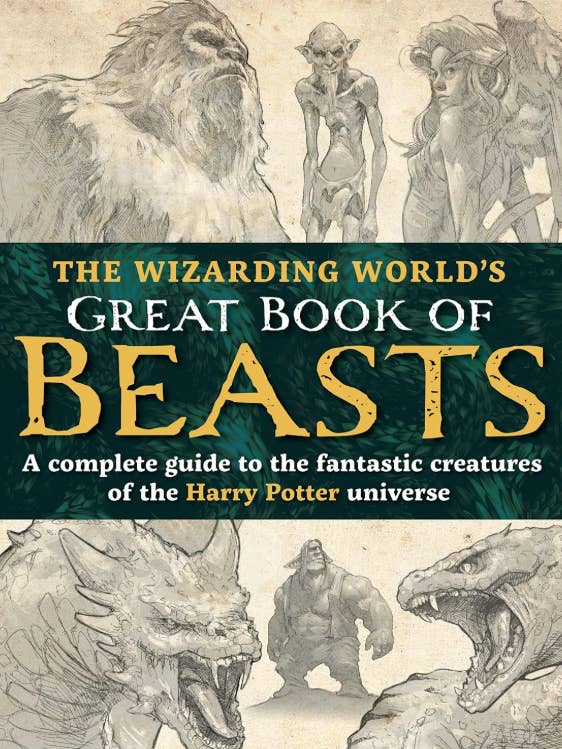 The Wizarding World's Great Book of Beasts for wholesale by Topix Media Lab