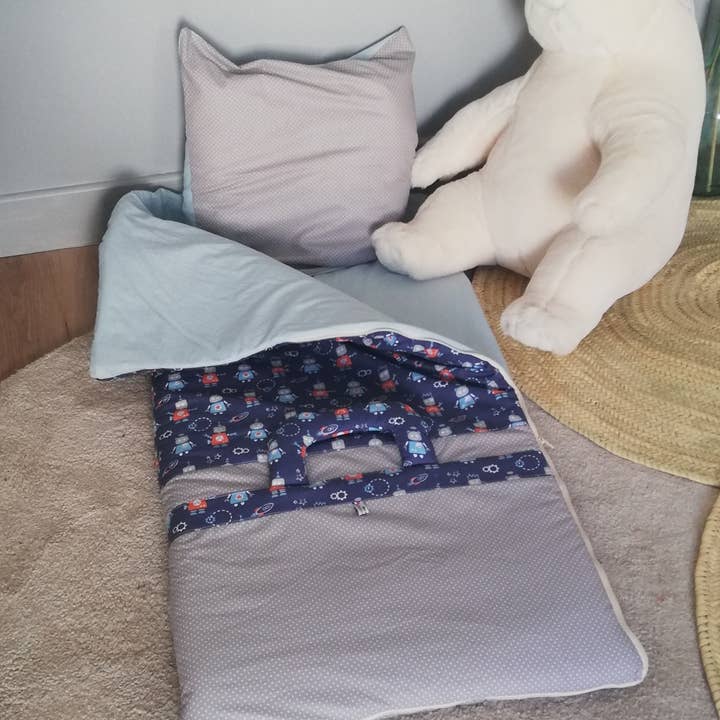 Sovsäck för barn upp till 7 år gammal robot för wholesale av Miss et Cie