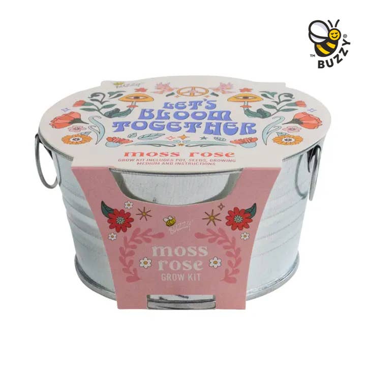 Mini Galvanized Basin Moss Rose Grow Kit – Indoor Gift and other Purchase Wholesale rose stabilizzate prezzi. Free Returns & Net 60 Terms on Faire trending on Faire.