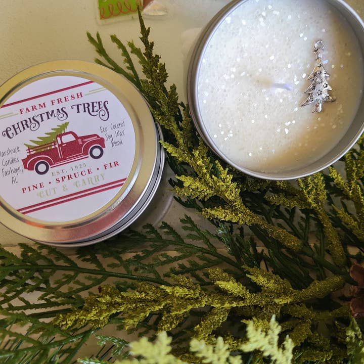 Bougie pour sapin de Noël pour la vente par Starstruck Candles