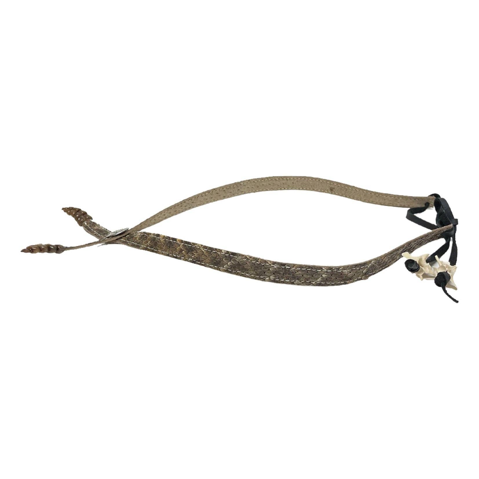 American Hat Makers - Wholesale Bandana - Unisex - Rattlesnake  Mercury Dime Hat Band - Style Double Rattle1