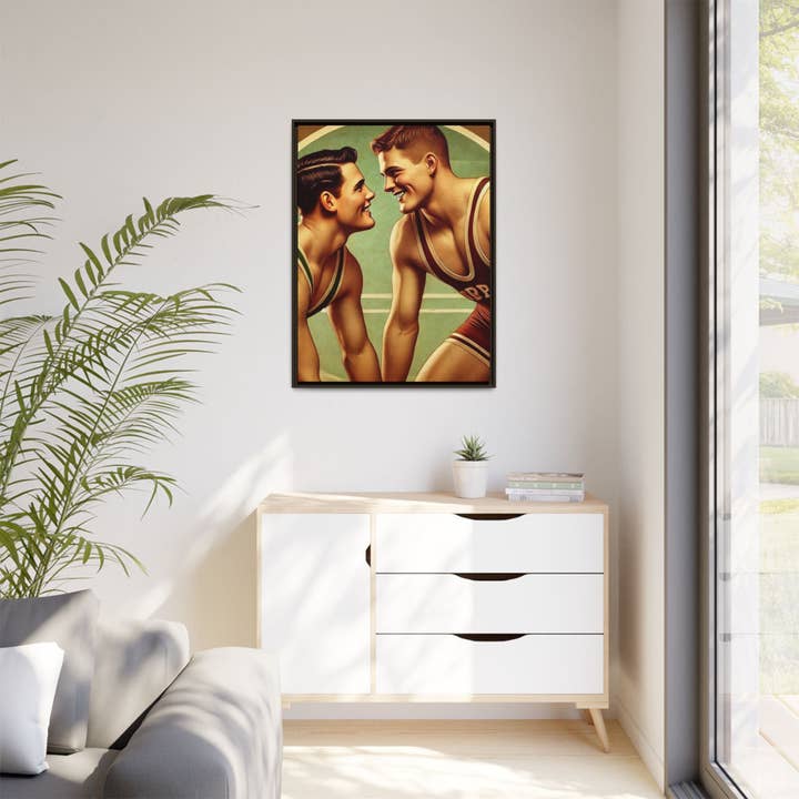 Walt & Pete - Wholesale Art Print - Missing Art Studies - Grant 03143