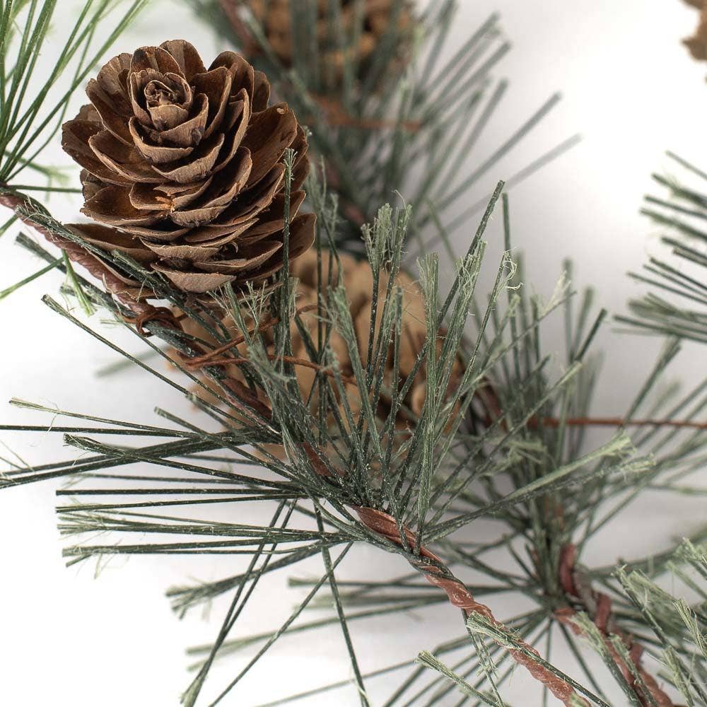 Factory Direct Craft - Wholesale Artificial Plant - 15" Artificial Smoky Mountain Pine Spray 3