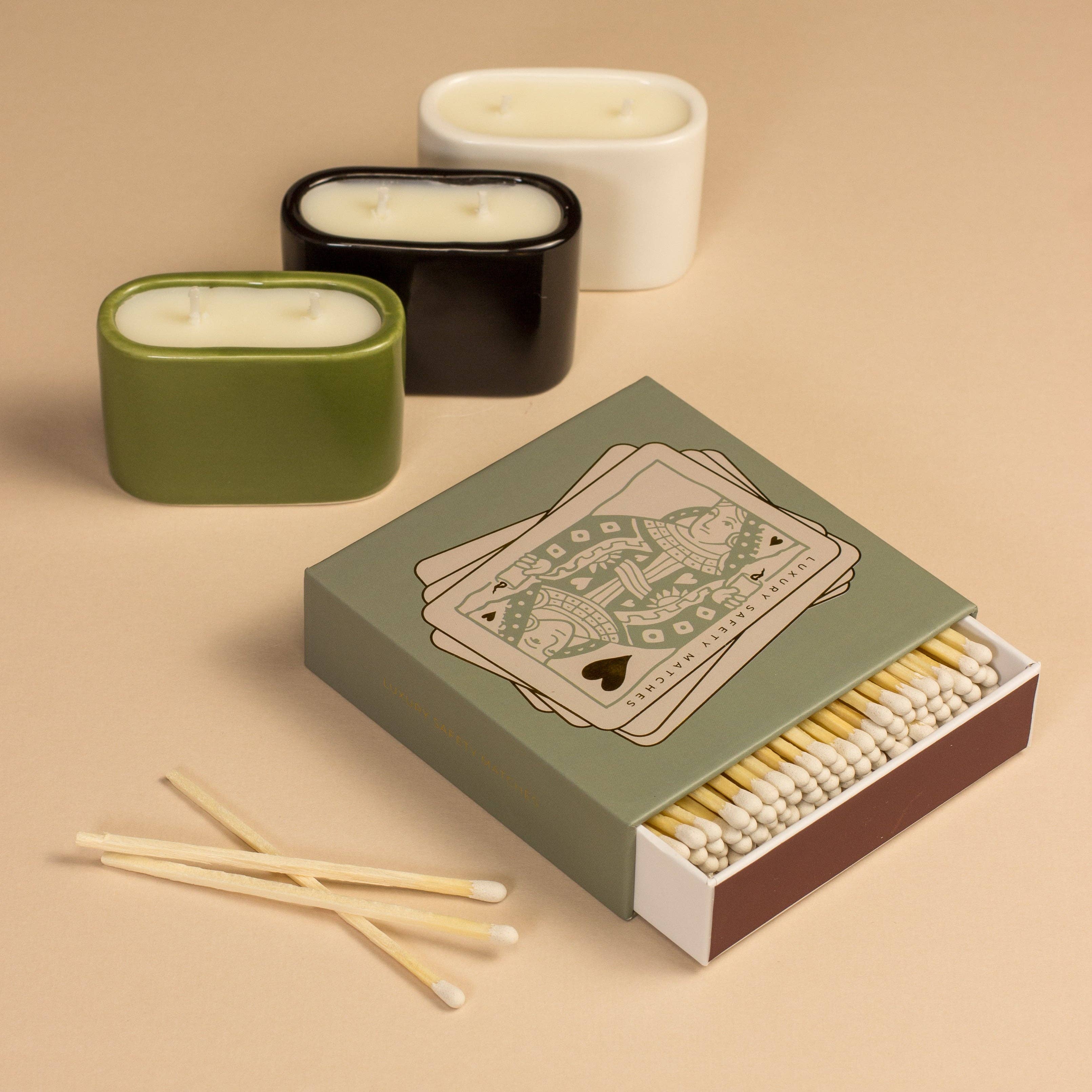 Zesty Lemons – Großhandel Streichhölzer – Queen of Hearts Luxus-Streichhölzer2