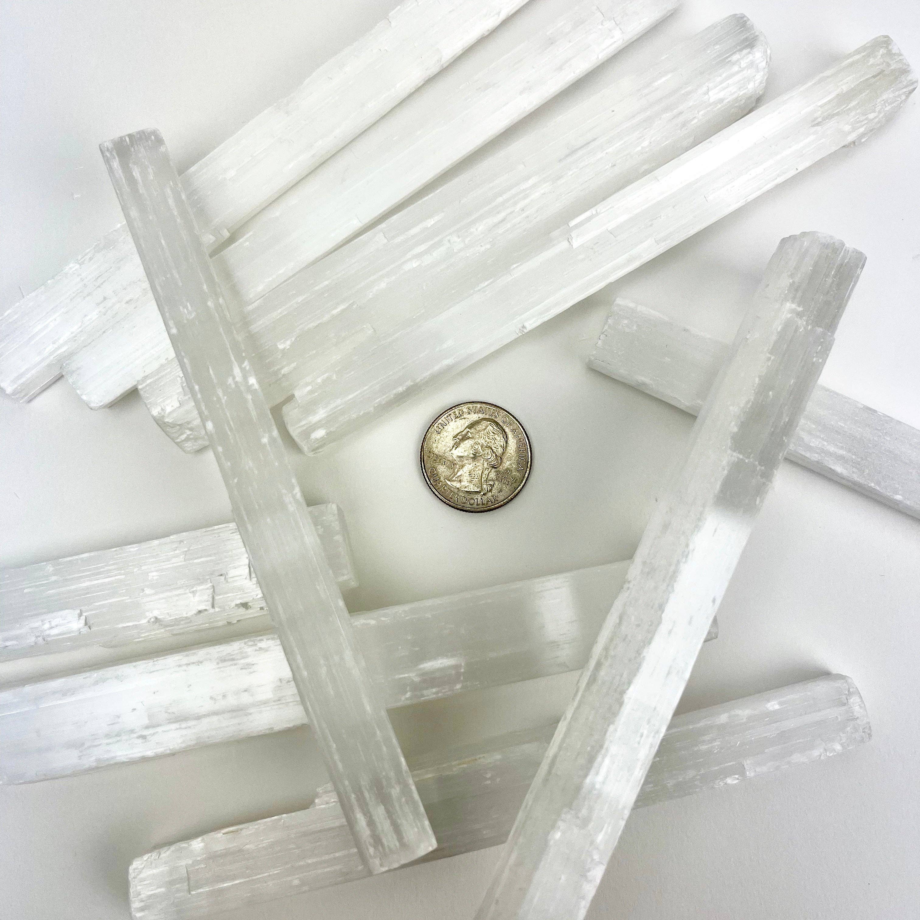 Pelham Grayson Rose - Wholesale Spiritual Stone/Crystal - Selenite Sticks | "Crystal Charging Wands" | Morocco1