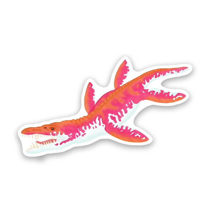 Proper Wolf - Wholesale Sticker - Liopleurodon Vinyl Sticker Decal0