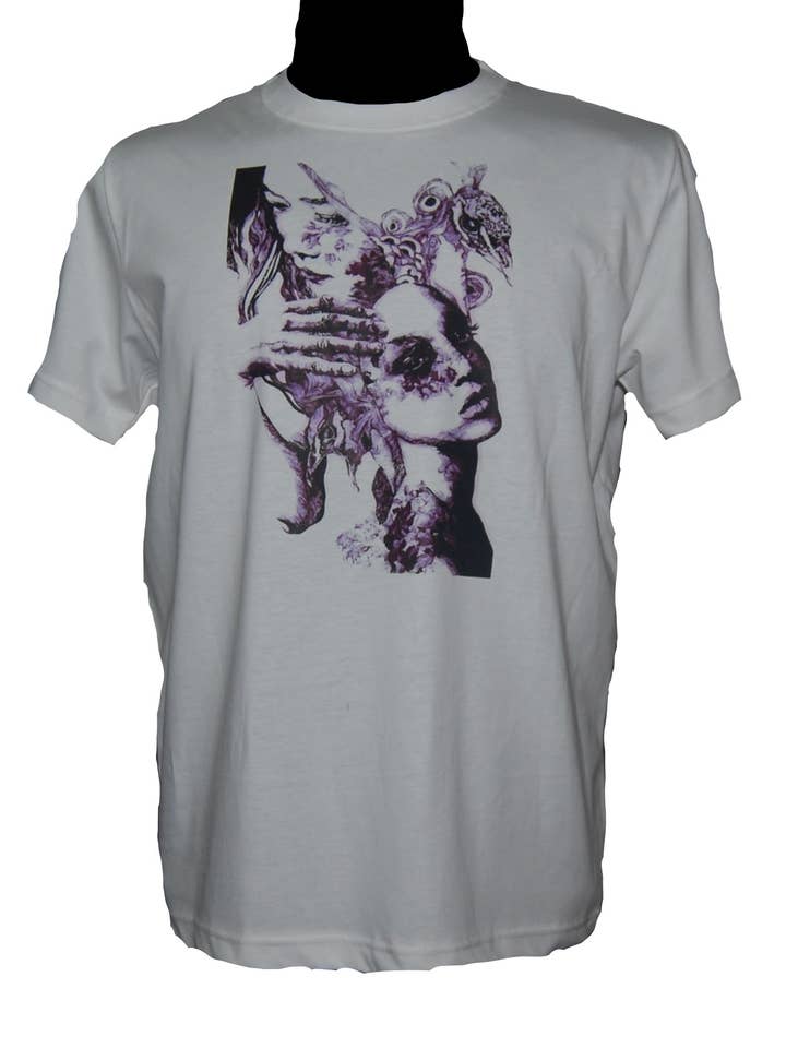 T-Shirt mit künstlerischem Frauendesign für den Großhandel von Trepa