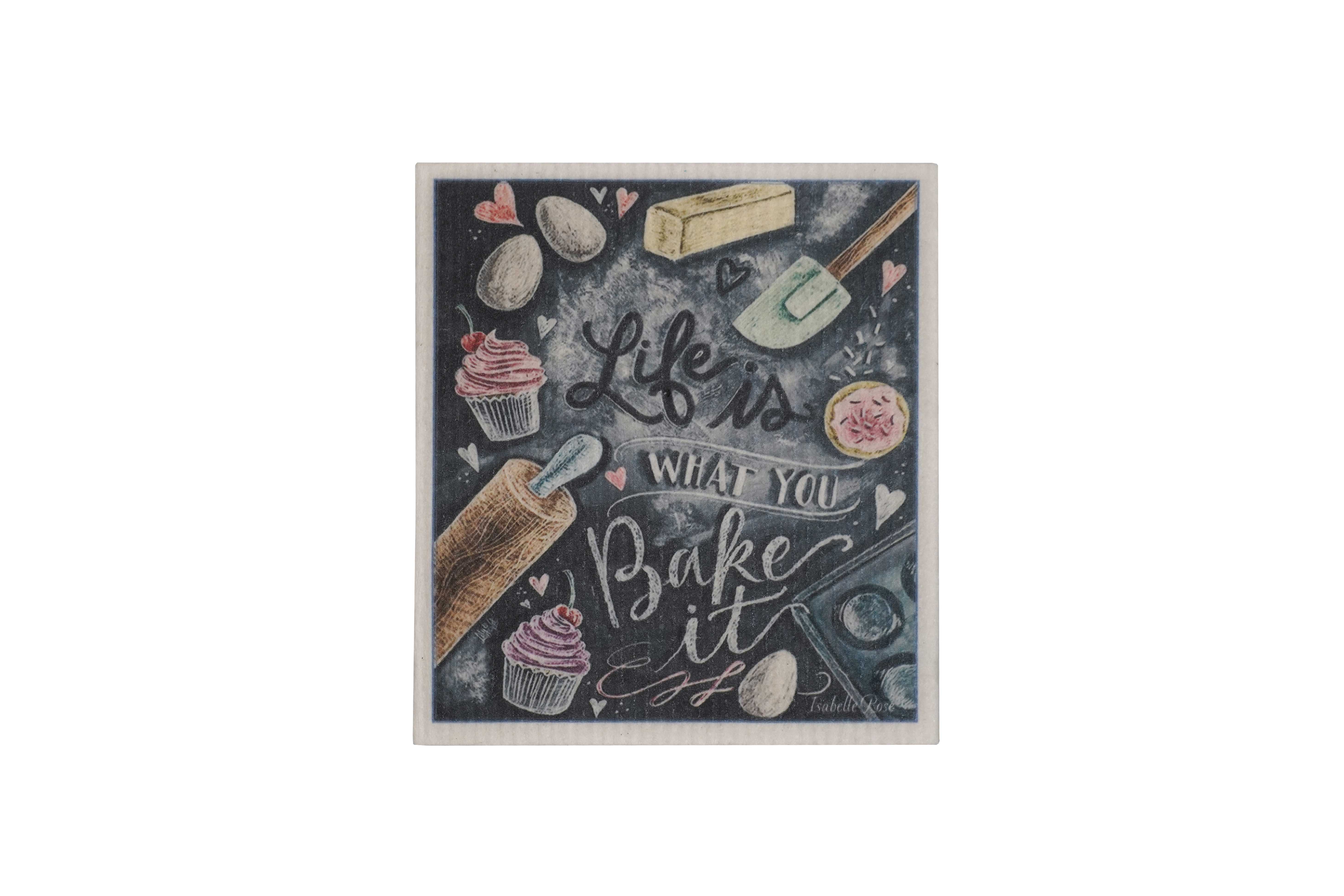 Isabelle Rose - Wholesale Dishcloth - Dish cloth Bake 17x20 cm Isabelle Rose0