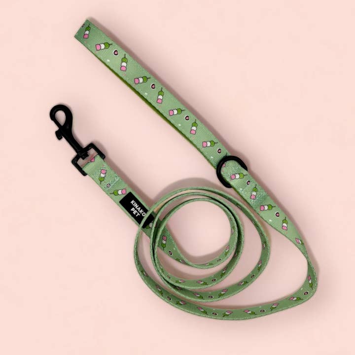 Laisse Matcha Dango pour la vente par Kinako Pet Supply