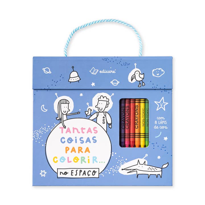 SO MANY THINGS TO COLOR ... IN SPACE for wholesale by Edicare Editora, Lda.