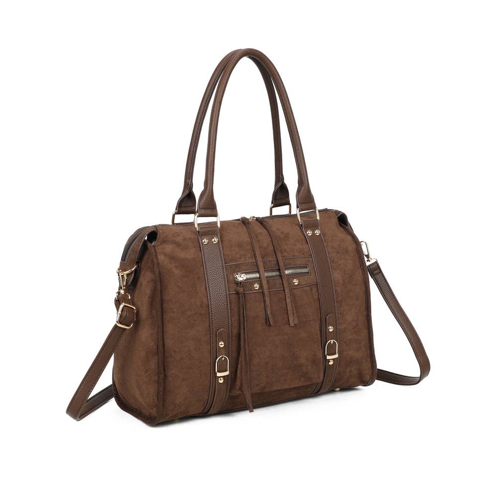 Gallantry – wholesale Top handle bag – women's – Skyla Suedine Large(R-1979-5A)8