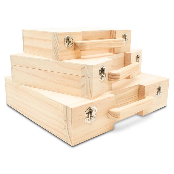 Valises Nesting, lot de 3 pour la vente par Woodpeckers Crafts