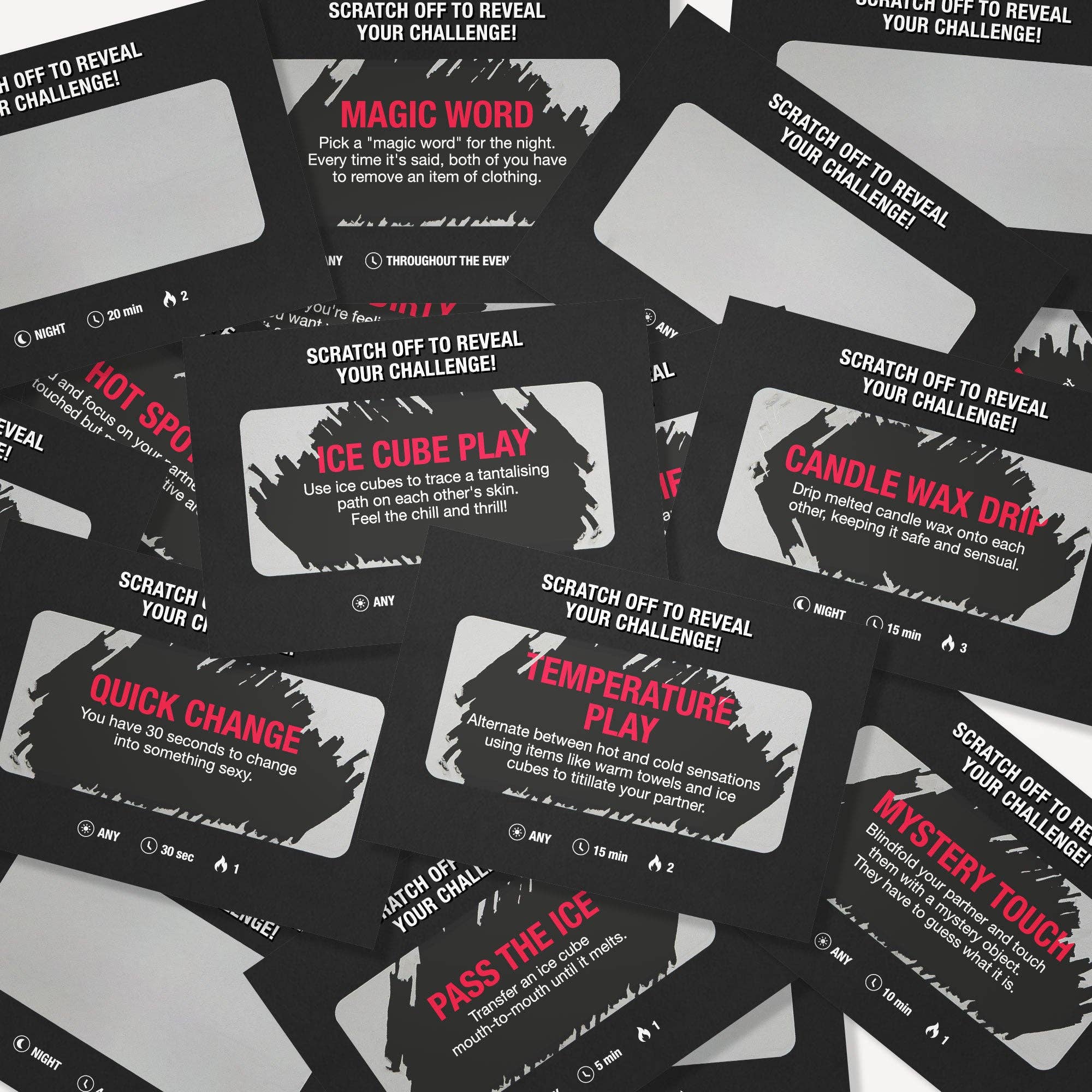 Cupidly - Vente Jeux de cartes - Défi en couple : édition sexy avec cartes à gratter1