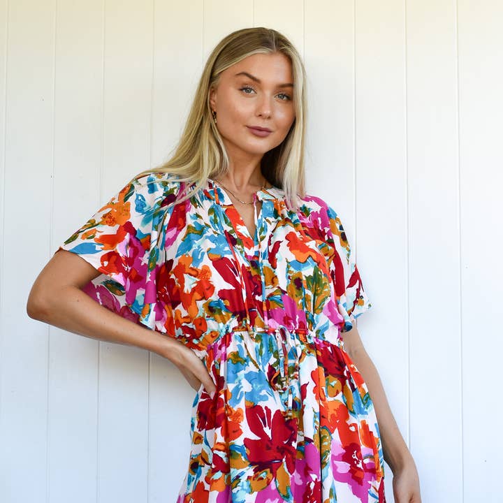 JX1022 FLORA SPLASH DRESS and other Purchase Wholesale buckley and phillips. Free Returns & Net 60 Terms on Faire trending on Faire.